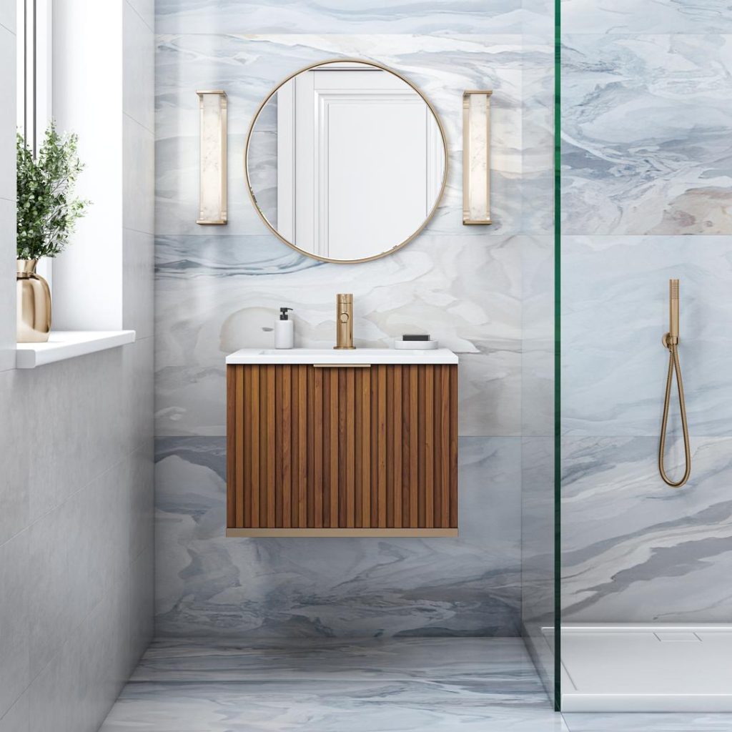 24 inch floating vanity