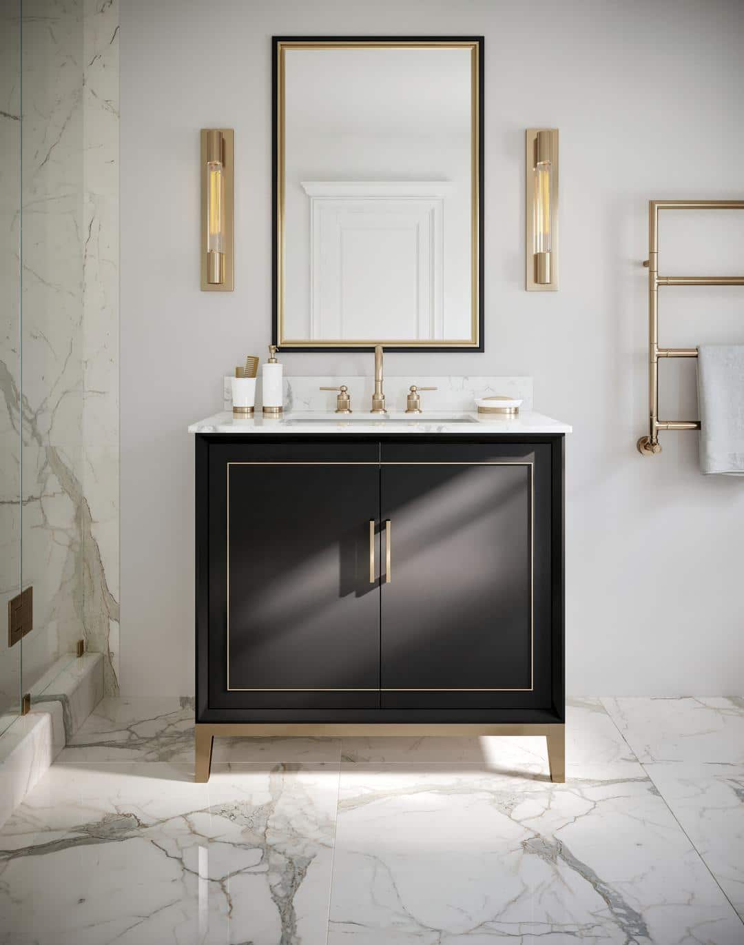 36 inch bathroom vanity