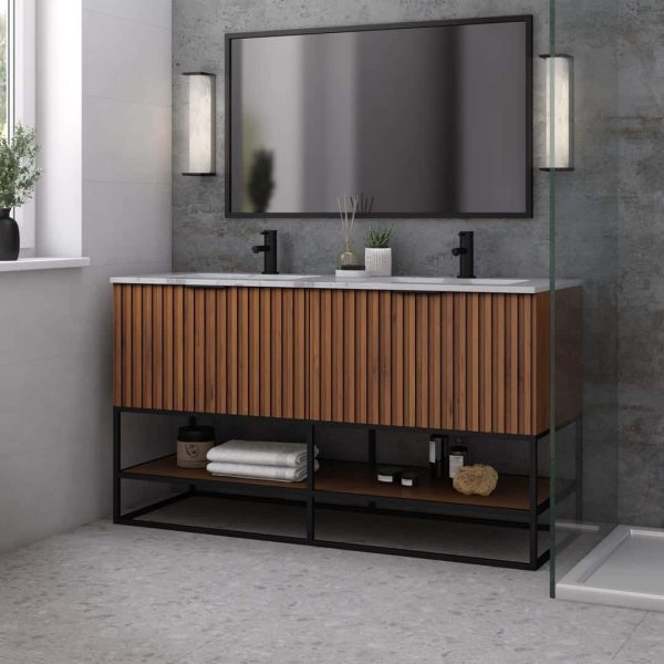 60 Inch Bathroom Vanity - TERRA
