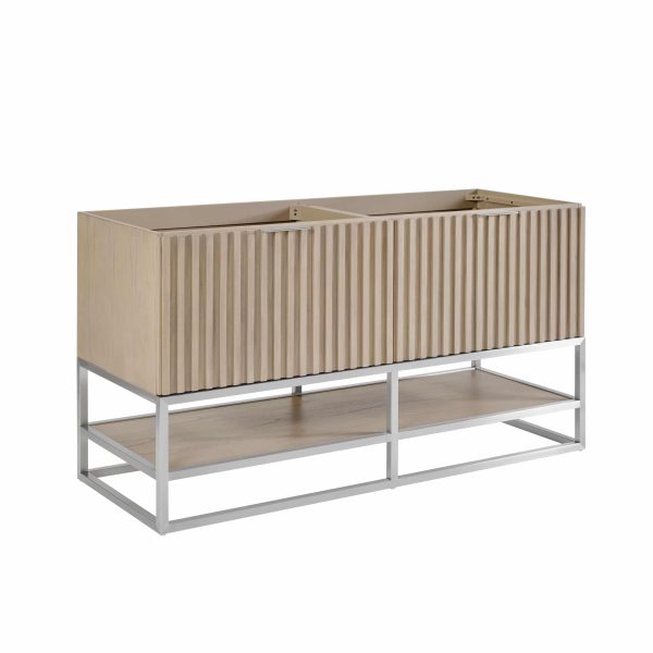 60 Inch Bathroom Vanity - TERRA - Base Only